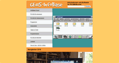 Desktop Screenshot of geos-infobase.de